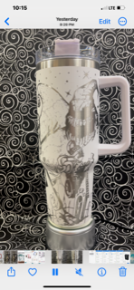 Scary 40oz tumbler