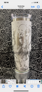 Scary 40oz tumbler