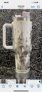 Scary 40oz tumbler